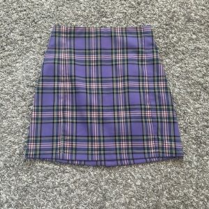 Pacsun plaid skirt size small